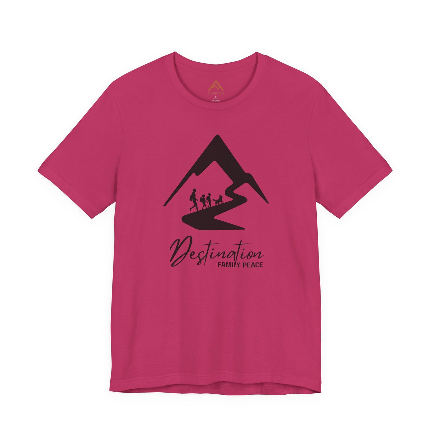 Destination family peace Short Sleeve Tee