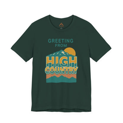 Greeting from High Country Short Sleeve Tee