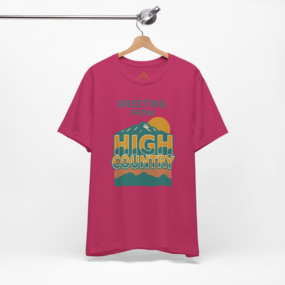Greeting from High Country Short Sleeve Tee