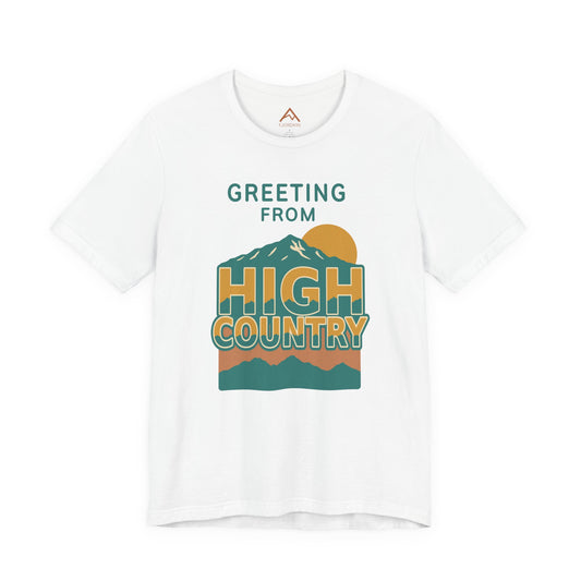Greeting from High Country Short Sleeve Tee
