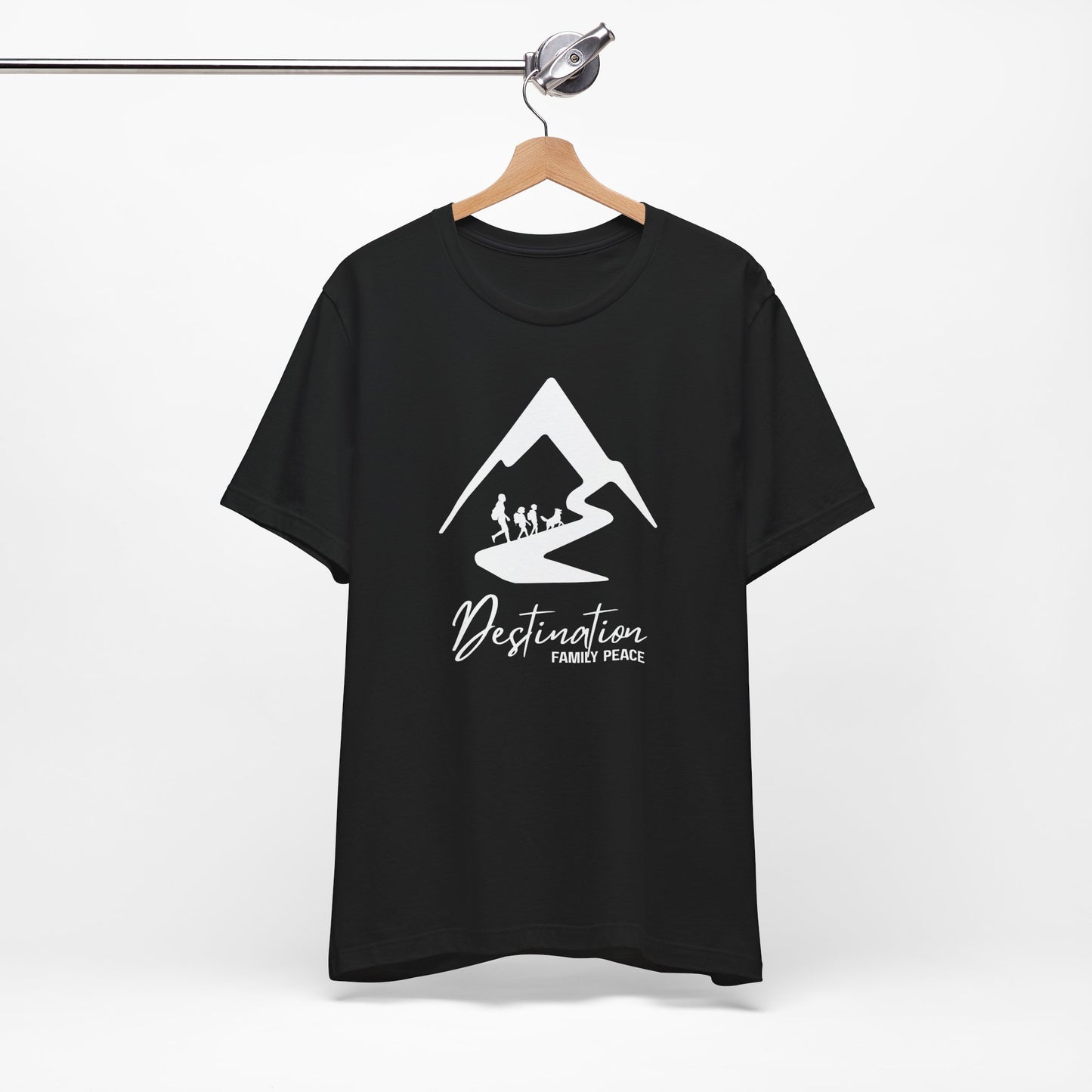 Destination family peace Short Sleeve Tee