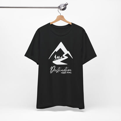 Destination family peace Short Sleeve Tee