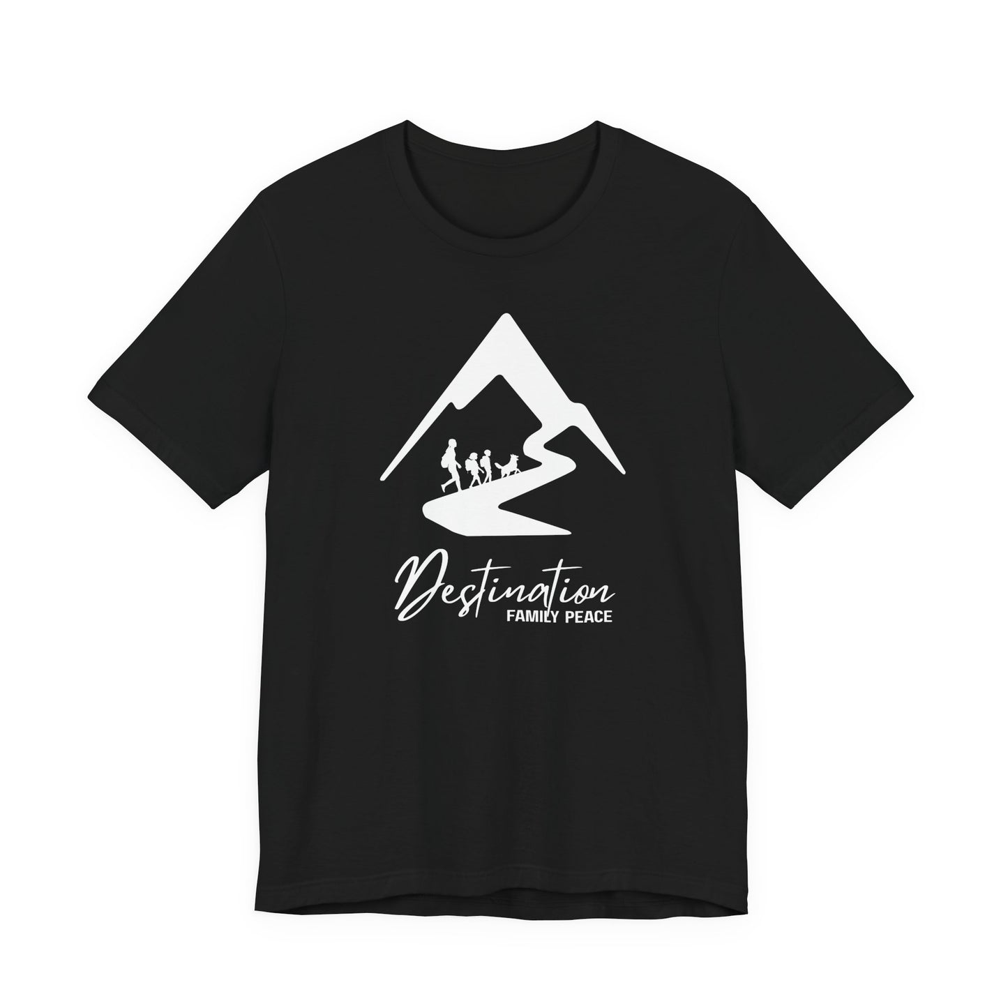 Destination family peace Short Sleeve Tee