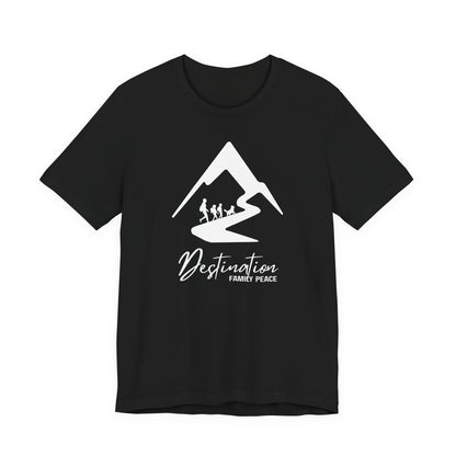 Destination family peace Short Sleeve Tee