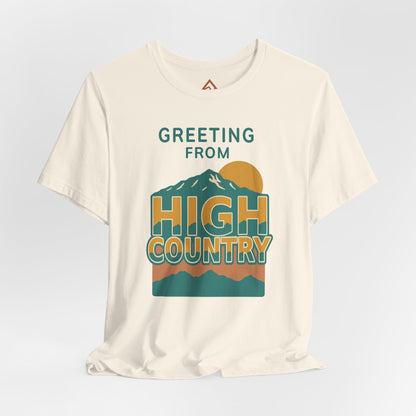Greeting from High Country Short Sleeve Tee