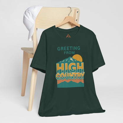Greeting from High Country Short Sleeve Tee