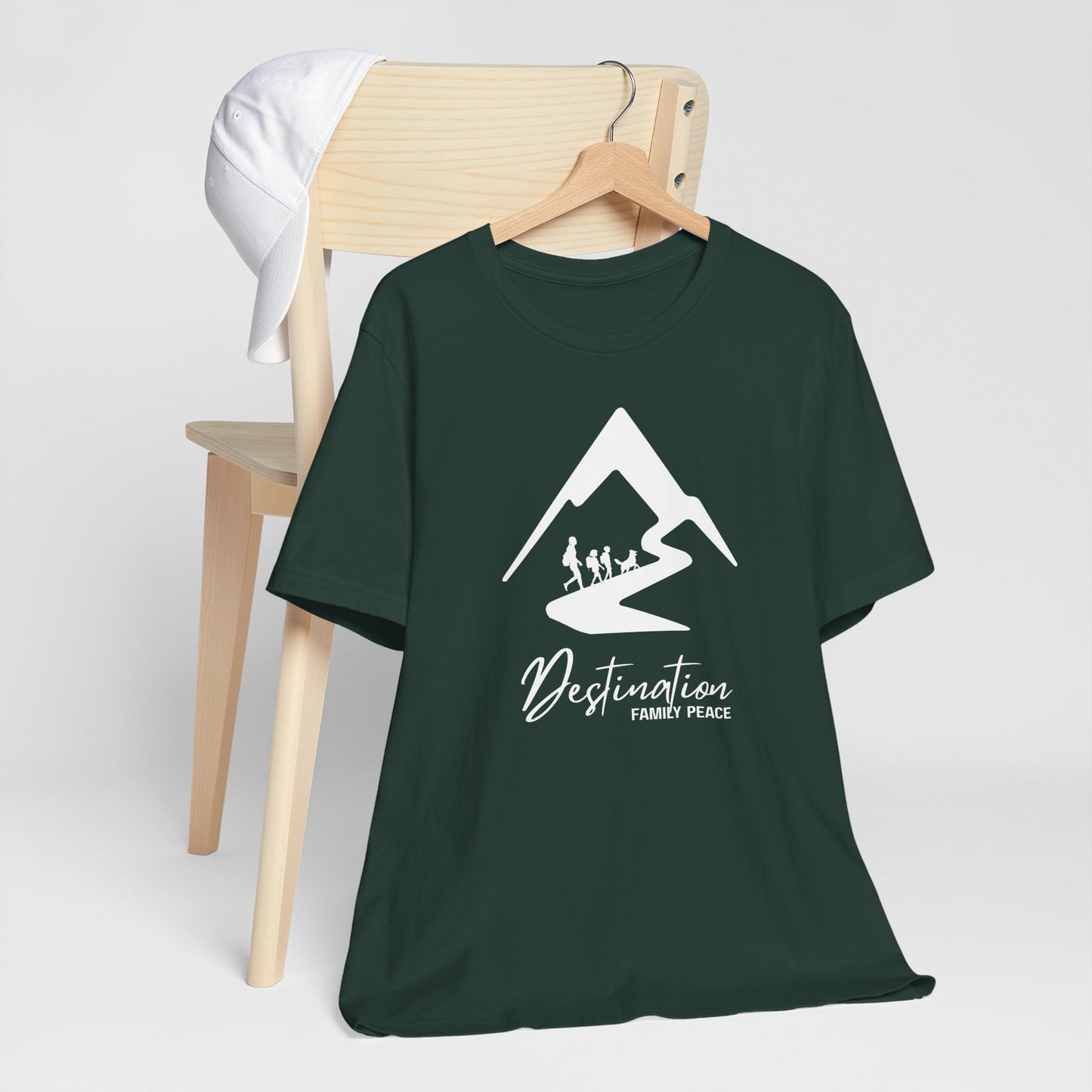 Destination family peace Short Sleeve Tee