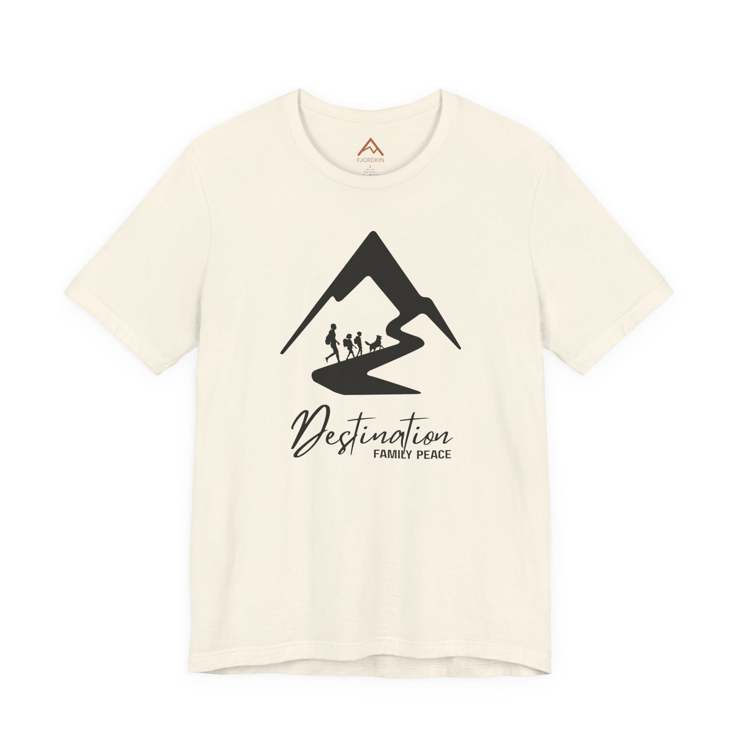 Destination family peace Short Sleeve Tee