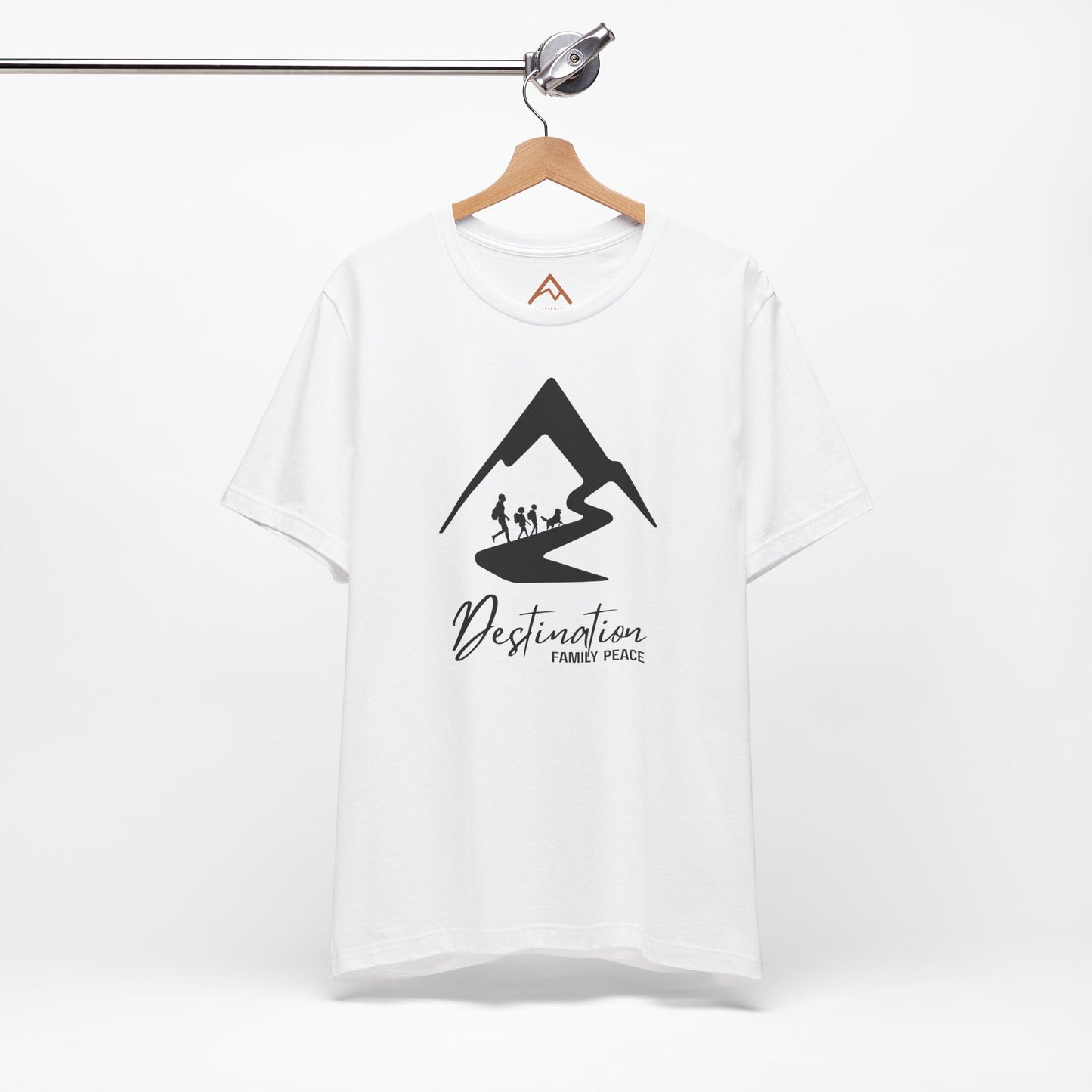 Destination family peace Short Sleeve Tee
