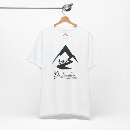 Destination family peace Short Sleeve Tee