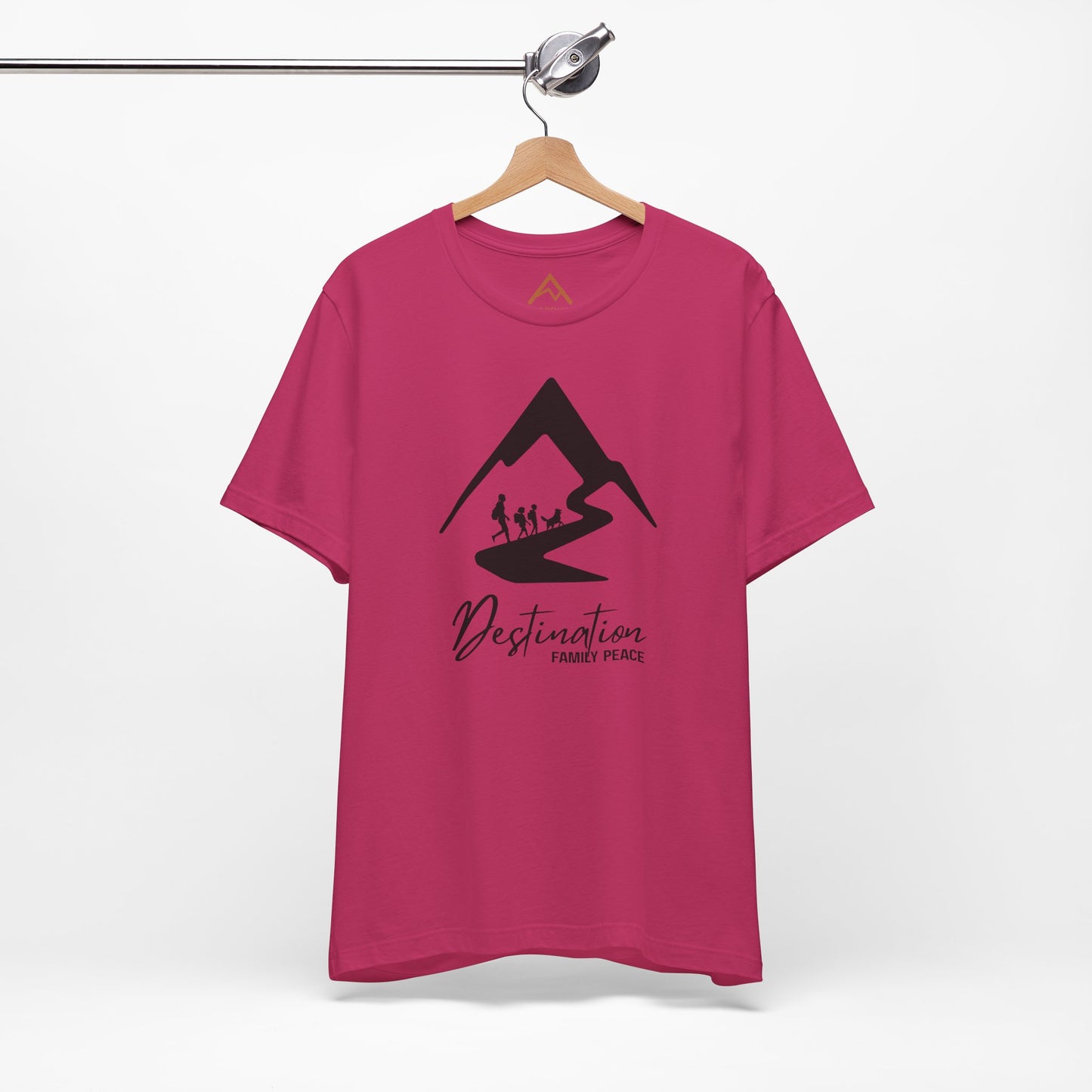 Destination family peace Short Sleeve Tee