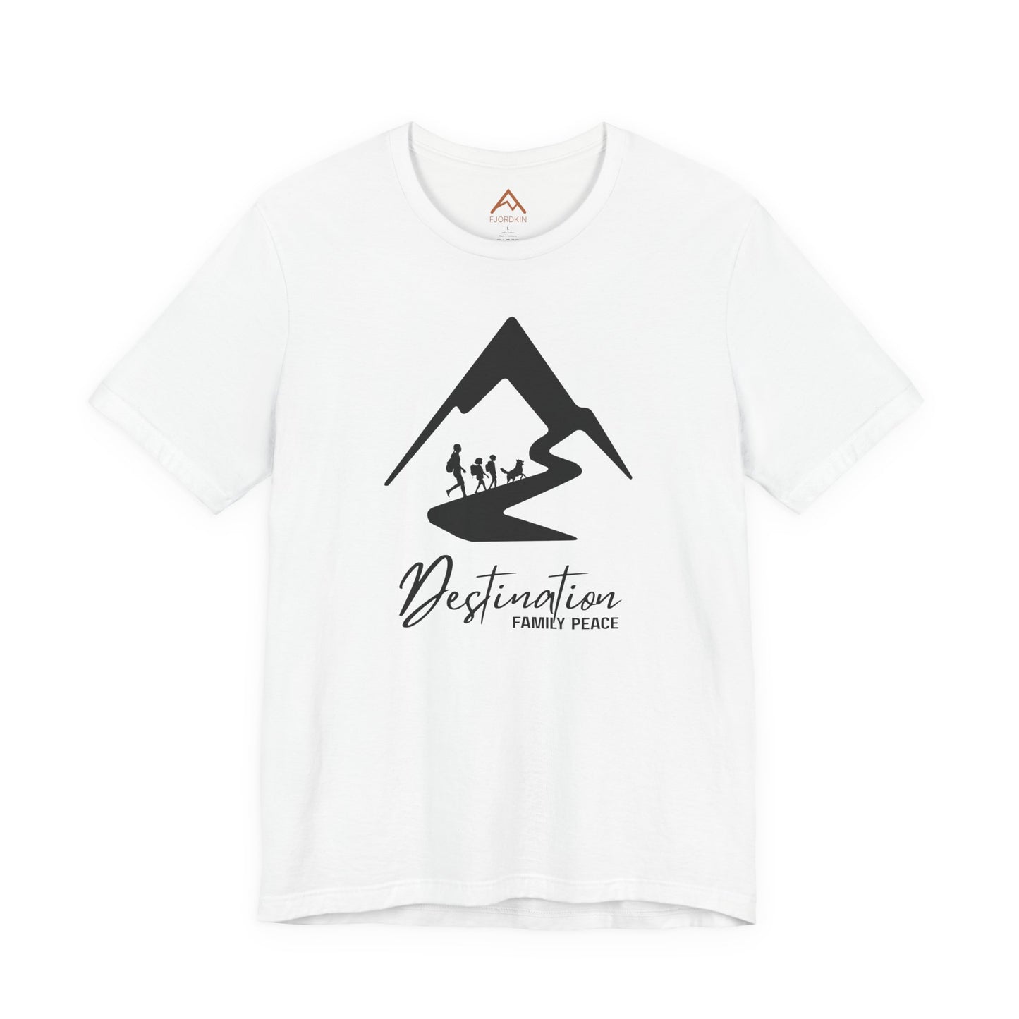 Destination family peace Short Sleeve Tee