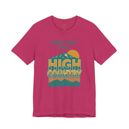 Greeting from High Country Short Sleeve Tee