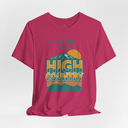 Greeting from High Country Short Sleeve Tee
