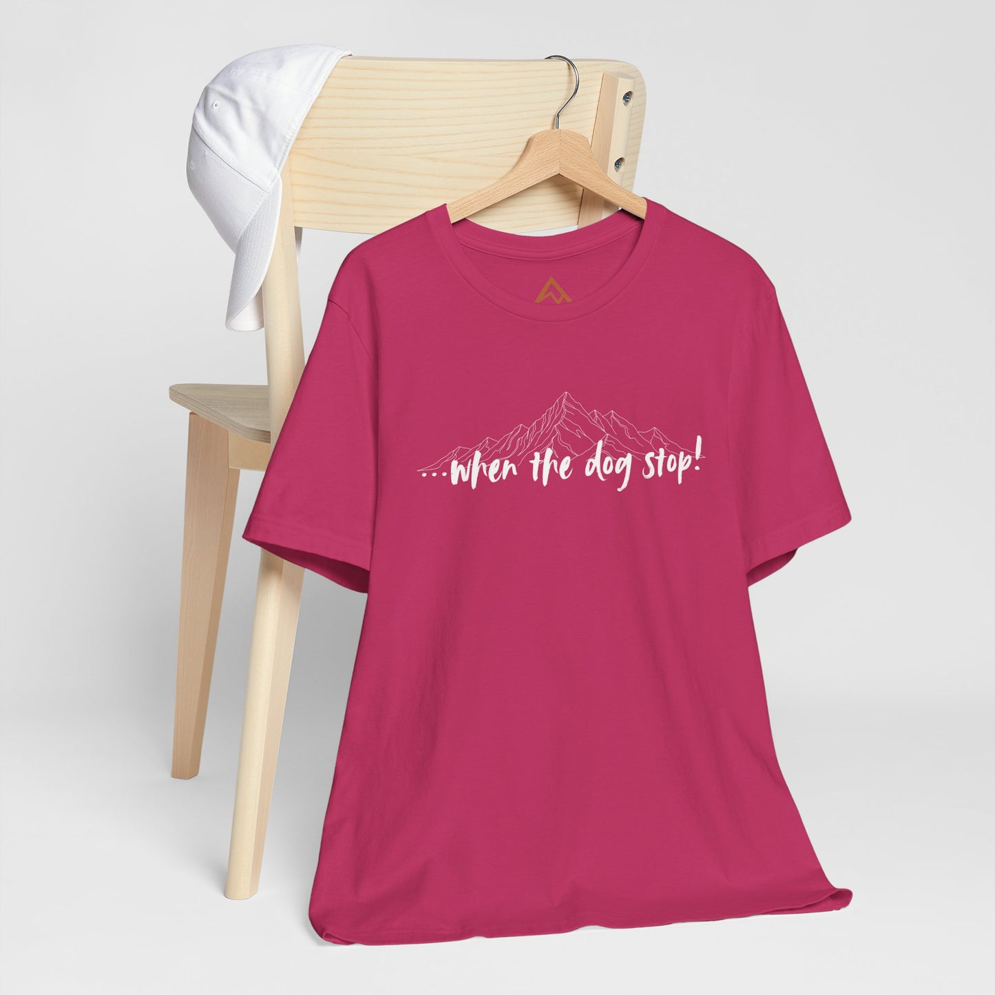 When the dog stop Short Sleeve Tee