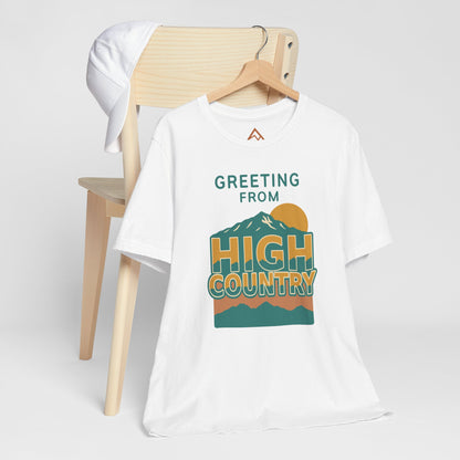 Greeting from High Country Short Sleeve Tee